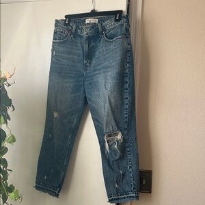 Abercrombie mom jeans